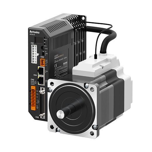 Hệ động cơ bước vòng kín 2 pha loại AC tích hợp bộ điều khiển Autonics AiCA-86MA-B